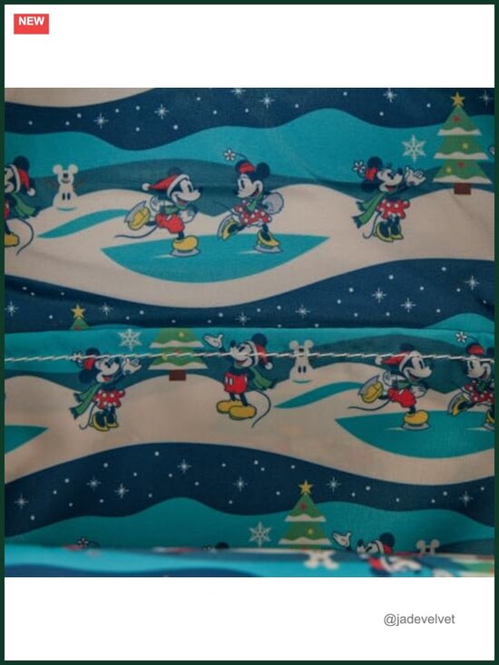 Disney Christmas 2025 Lil Rin Rin Plush Badge Red New